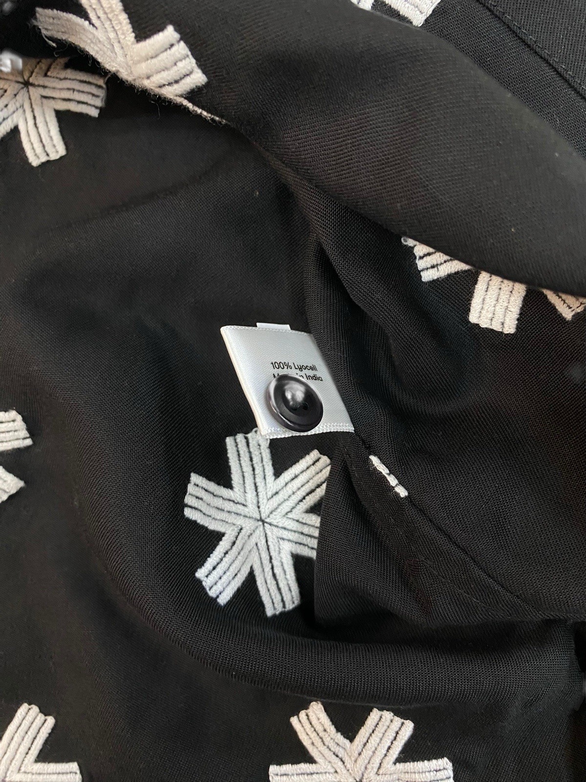 3Sixteen Leisure Shirt Black Size XXL Brand New Short Sleeve Button Down