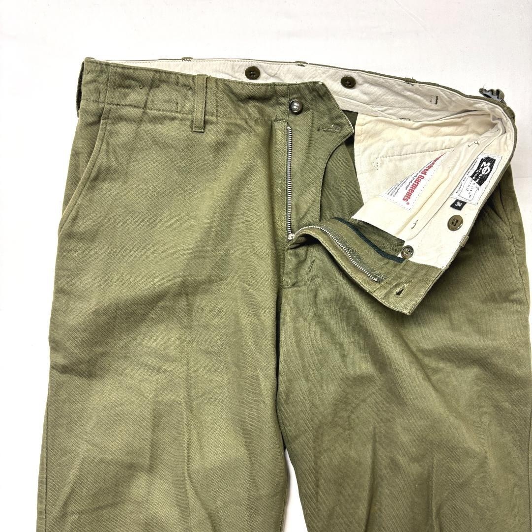 ENGINEERED GARMENTS Olive Military Pants Size 34 Japanese Workwear F/S