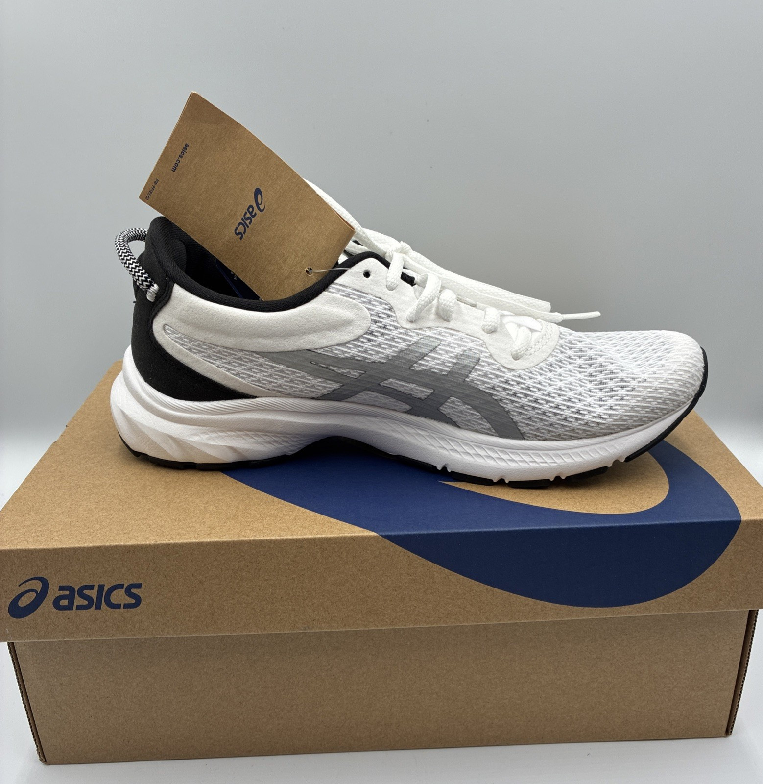 ASICS GEL-Kumo Lyte 2 White/Pure Silver Womens Sneaker Sz 7.5 New in Box w/tags