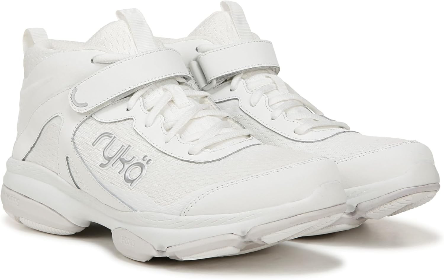 Ryka Women’s Devotion XT Mid Top 2 Brilliant White Sneaker NW/OB 9M