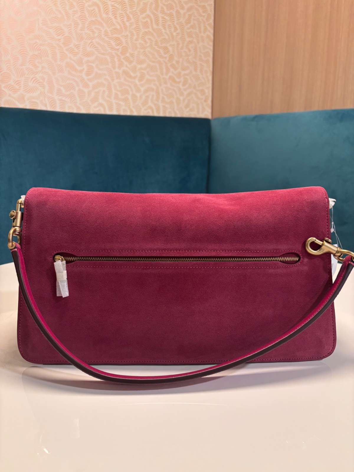 Coach tabby 36 dark fushia