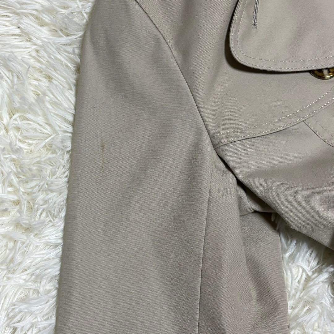 Excellent condition Burberry London trench coat beige Nova check gabardine S
