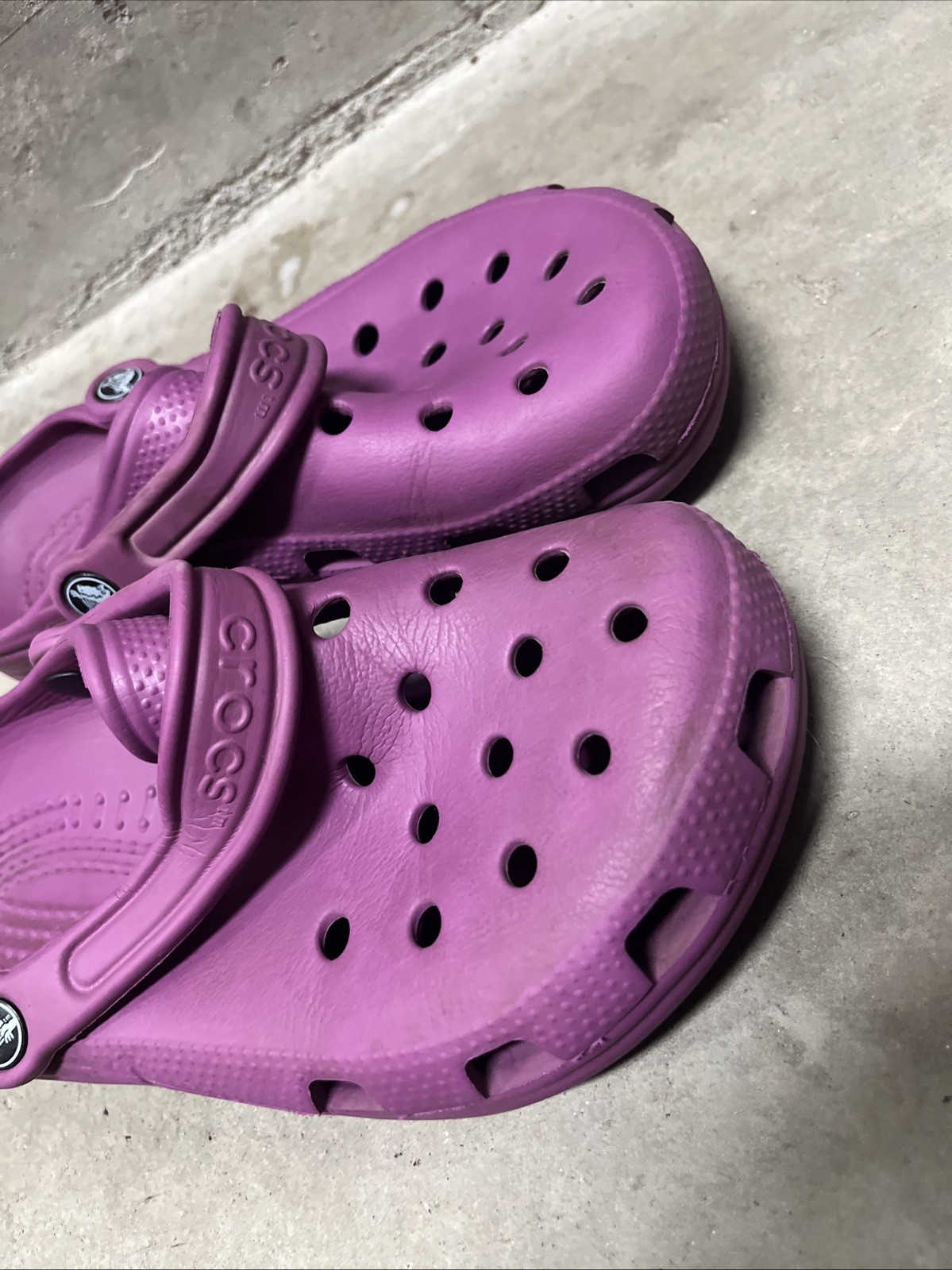 Crocs Crocband Clogs Unisex Purple Slip-On Slingback Comfort – Men 5/ Women 7