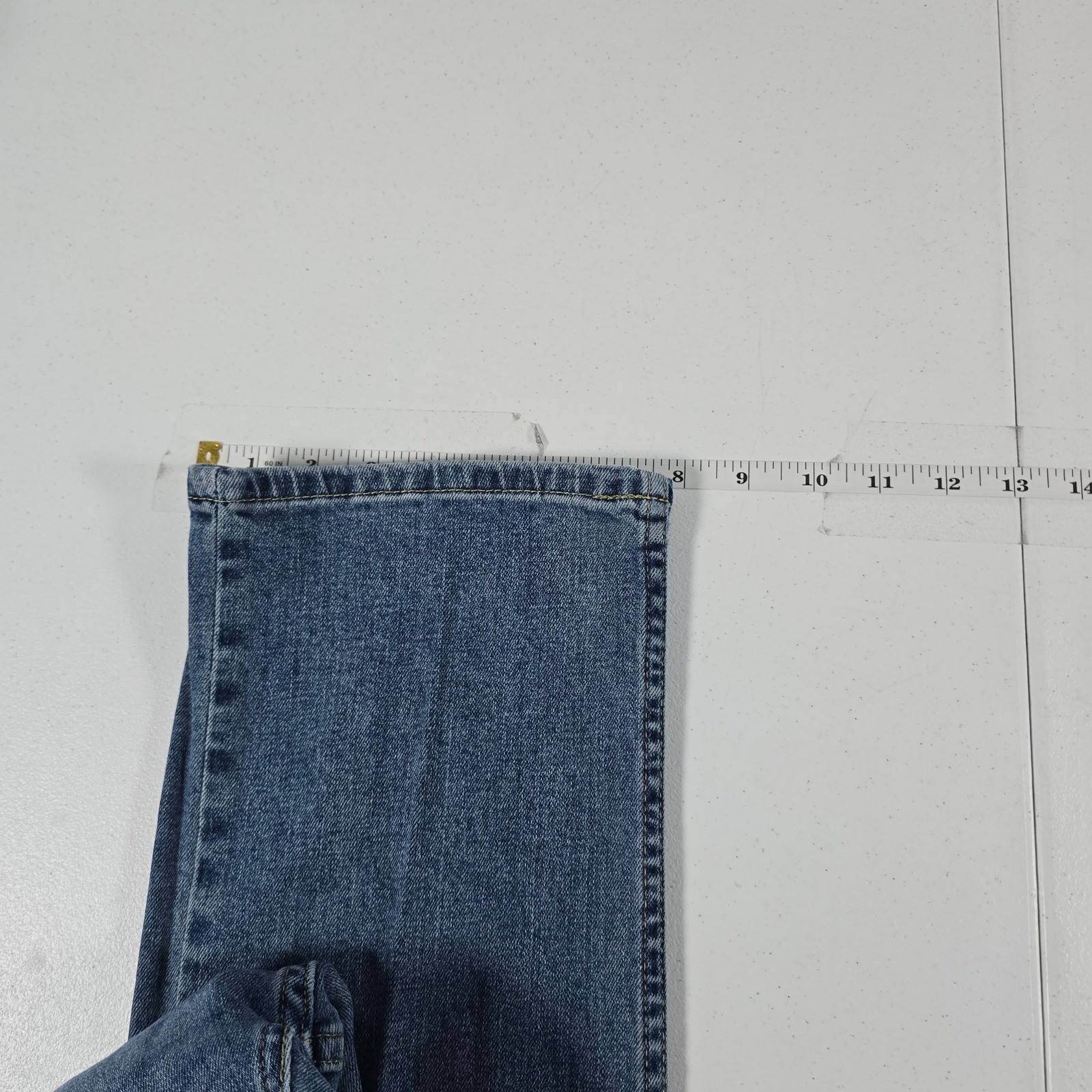 Hollister Epic Flex Straight Leg Jeans Medium Wash Blue Denim W29 L32 12469