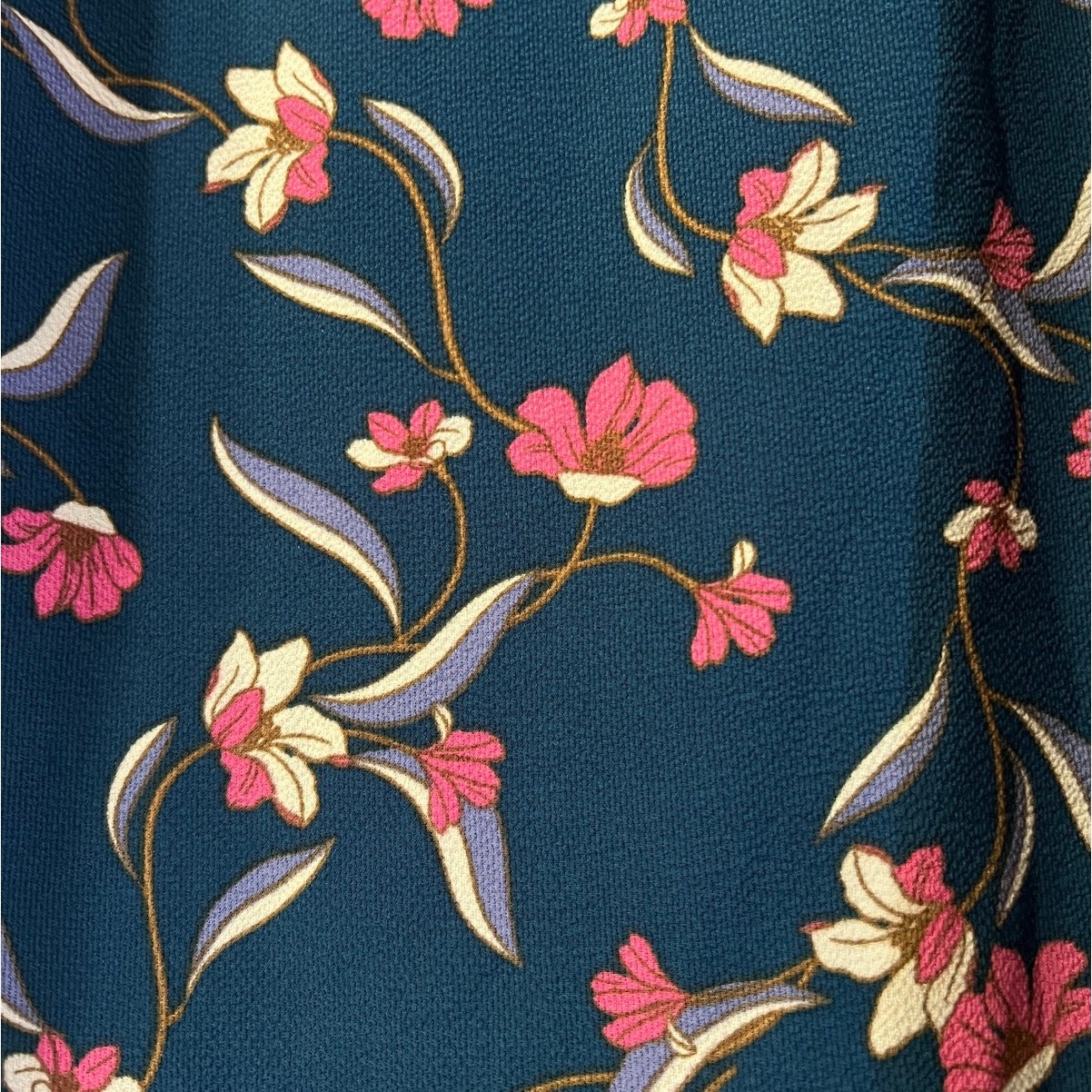 41Hawthorn (S) Morey Split Neck Short Sleeve Blouse – Stitch Fix Floral Top