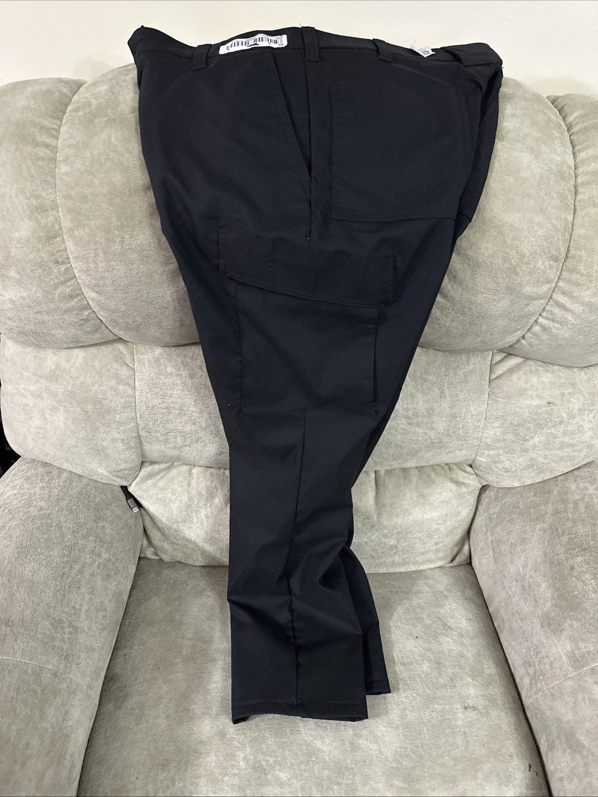 New Cintas 23270-35 34X32 ComfortFlex Pro Black Cargo Uniform Work Pant !