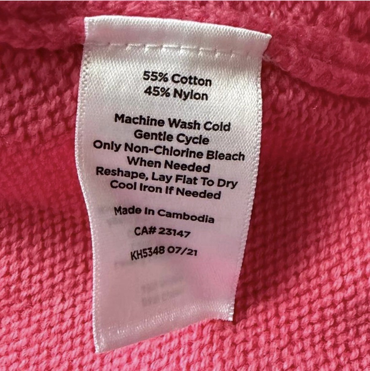 Women’s Talbot Sweater Bright Pink Sz L Girlhoodcore Cottage Core Office Casual