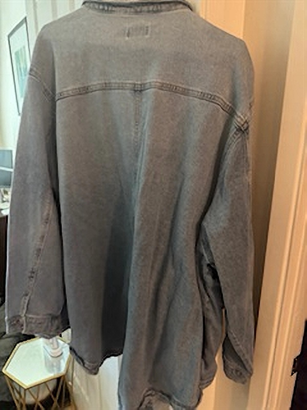 Purple Shingle Swede Medium Jacket, Comint made in Argentina