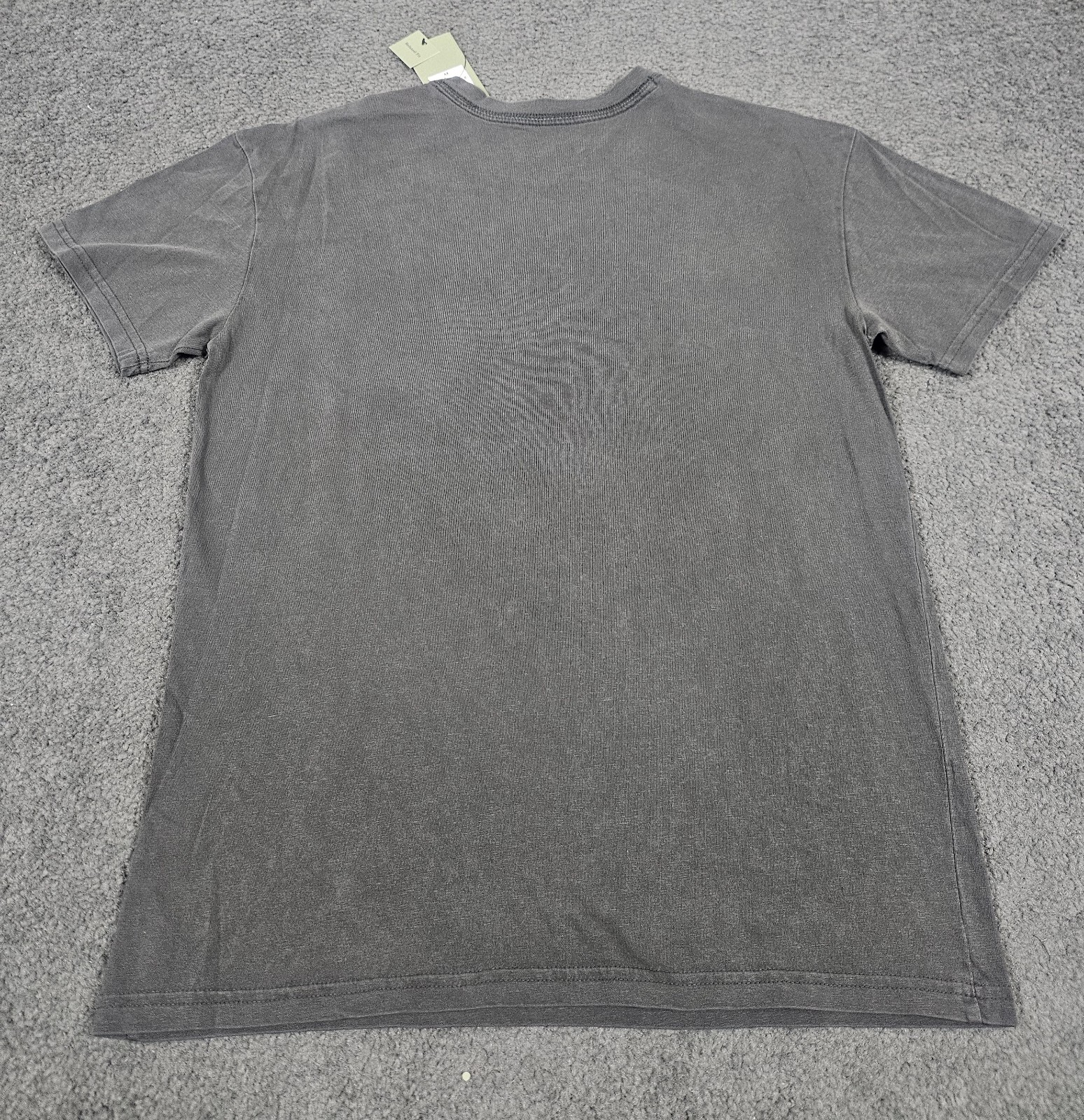 Men’s Crew Neck T Shirt 2 PK Medium Black Charcoal Pocket Relaxed Fit Goodfellow