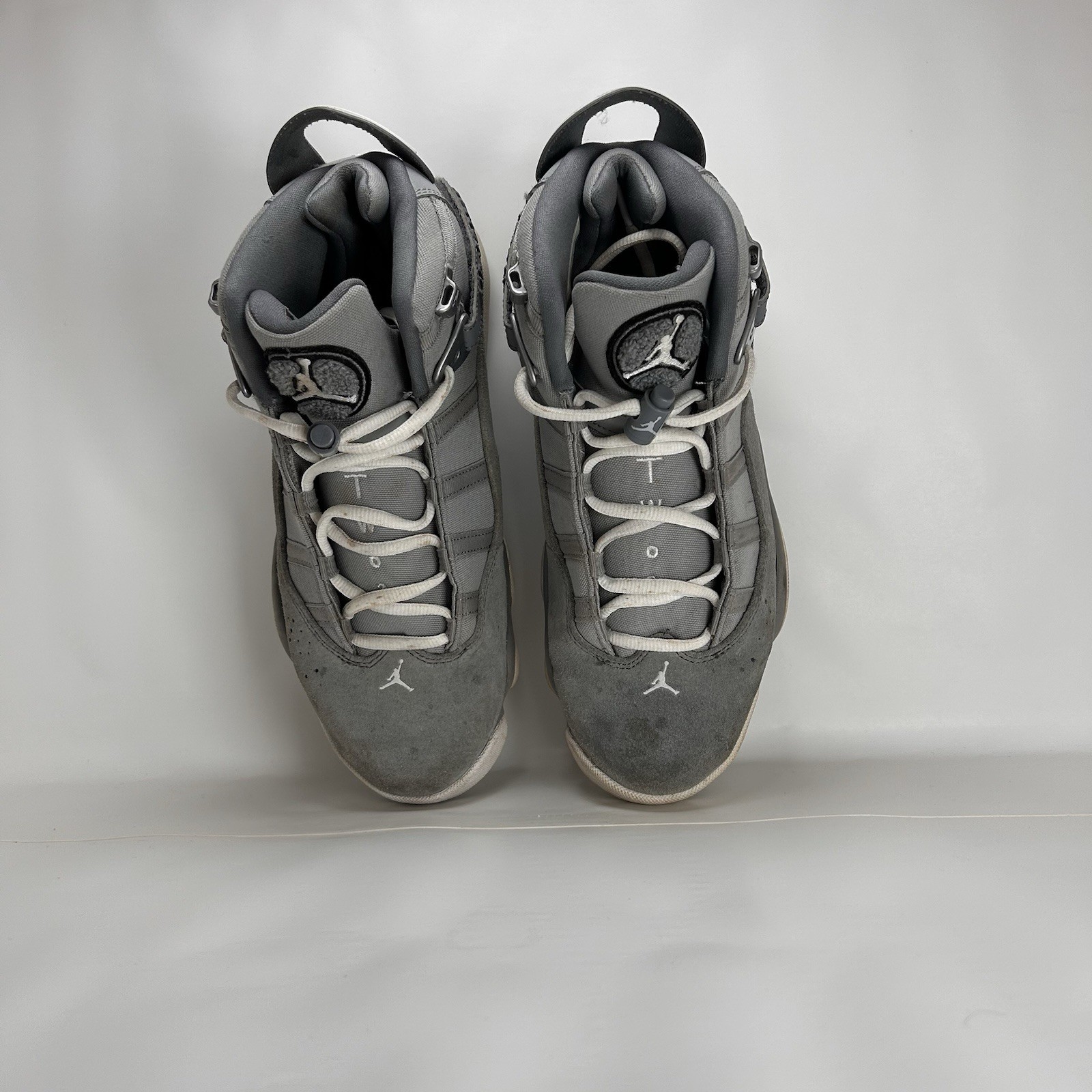 Jordan 6 Rings Cool Grey 2017 Men’s Mid Top Lace Up Sneakers 322992-014