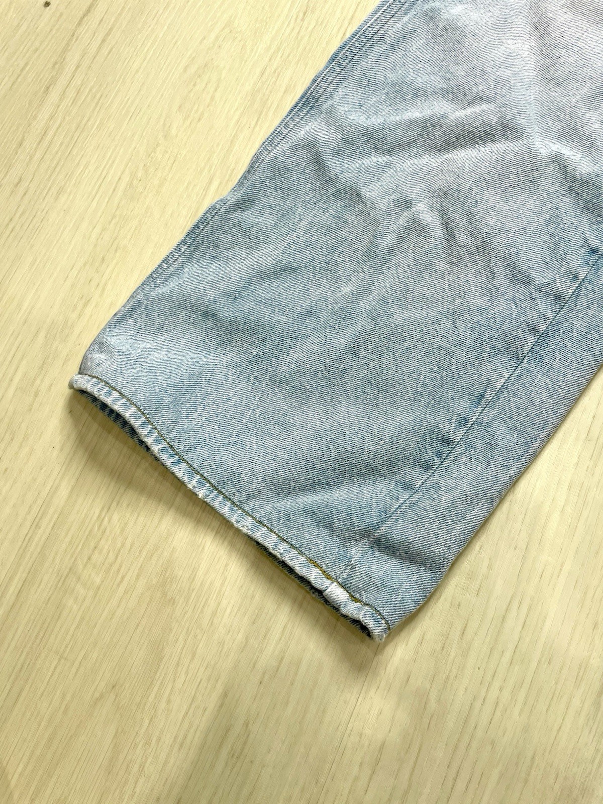 PacSun Women’s Light Wash Denim Wide-Leg Jeans 5-Pocket Zip/Button Size 25