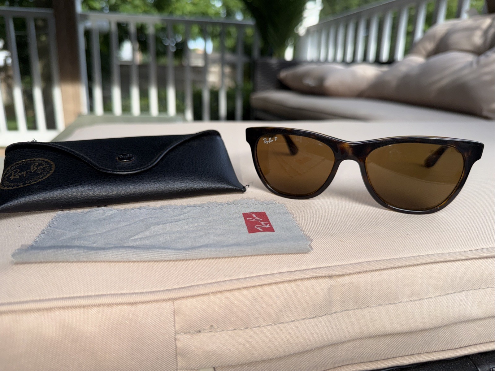 Ray-Ban Wayfarer Light Havana Men’s Oval Sunglasses