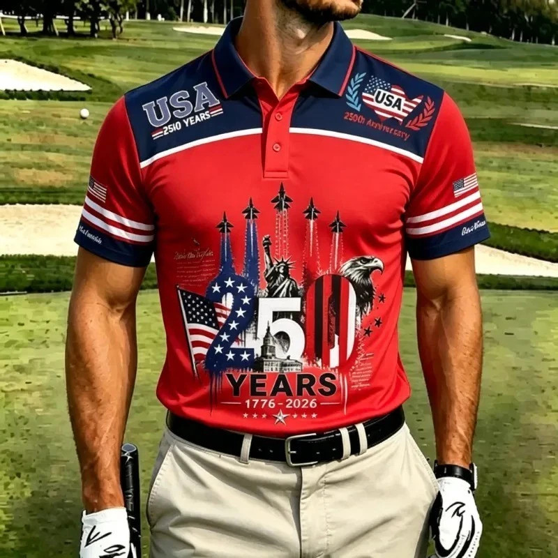 Men’s 250th Anniversary Commemorative Performance Golf Polo