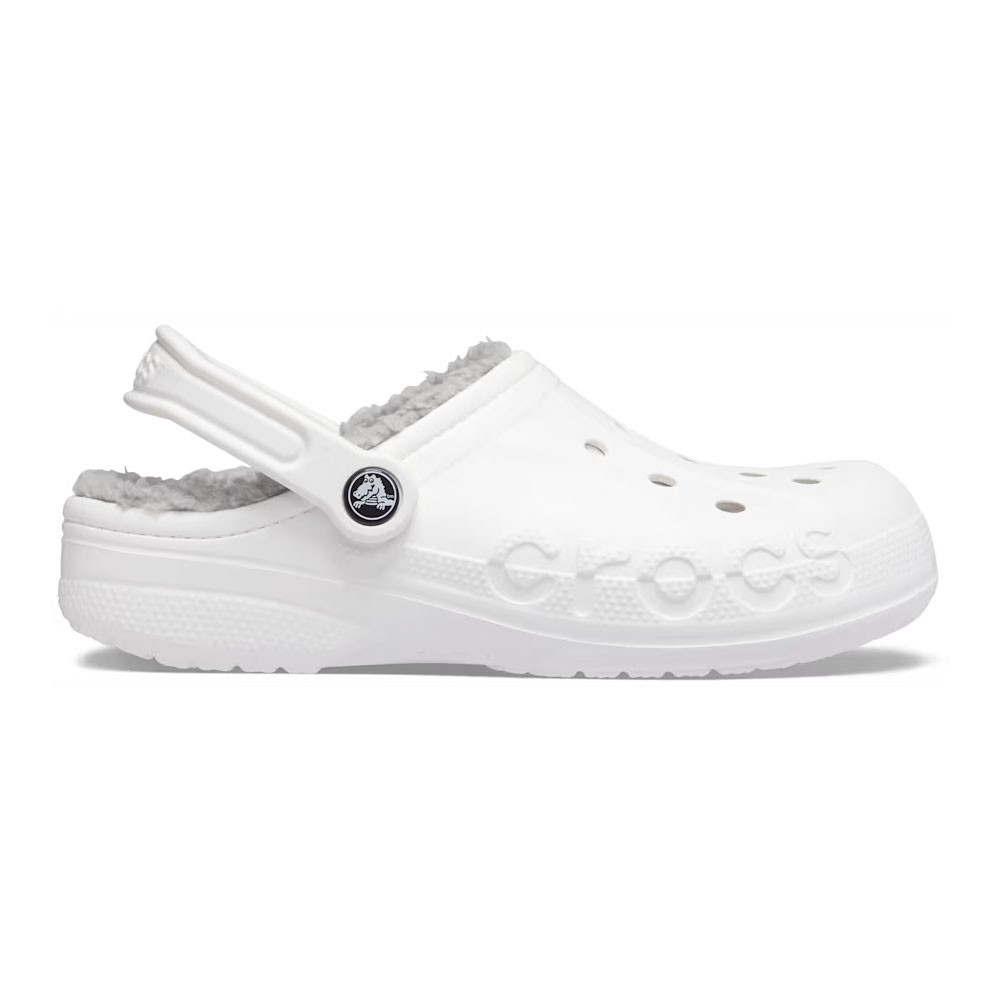 New Mens CROCS BAYA LINED CLOG 205969-11H WHITE US 4-10 TAKSE