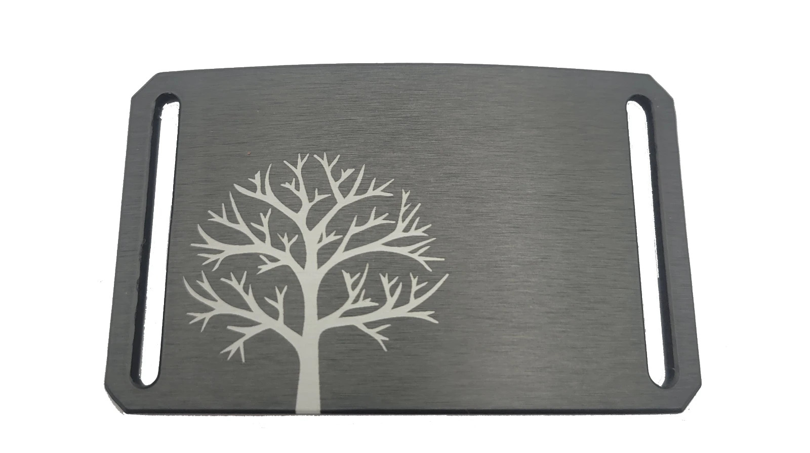 GRIP6 1.5″ Gunmetal Custom Buckle w/ Tree