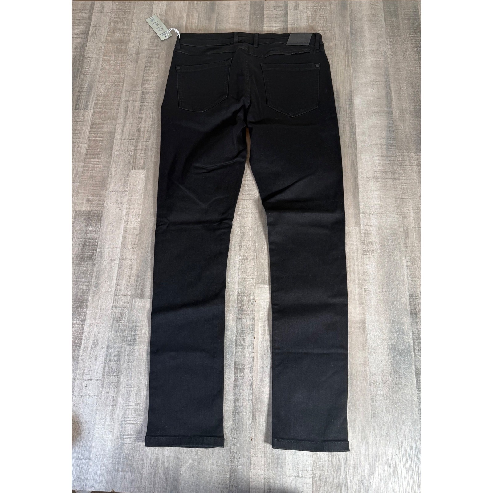 Twillory Performance Technical Denim Mens 32×32 Black Trim Fit Stretch Pants NWT