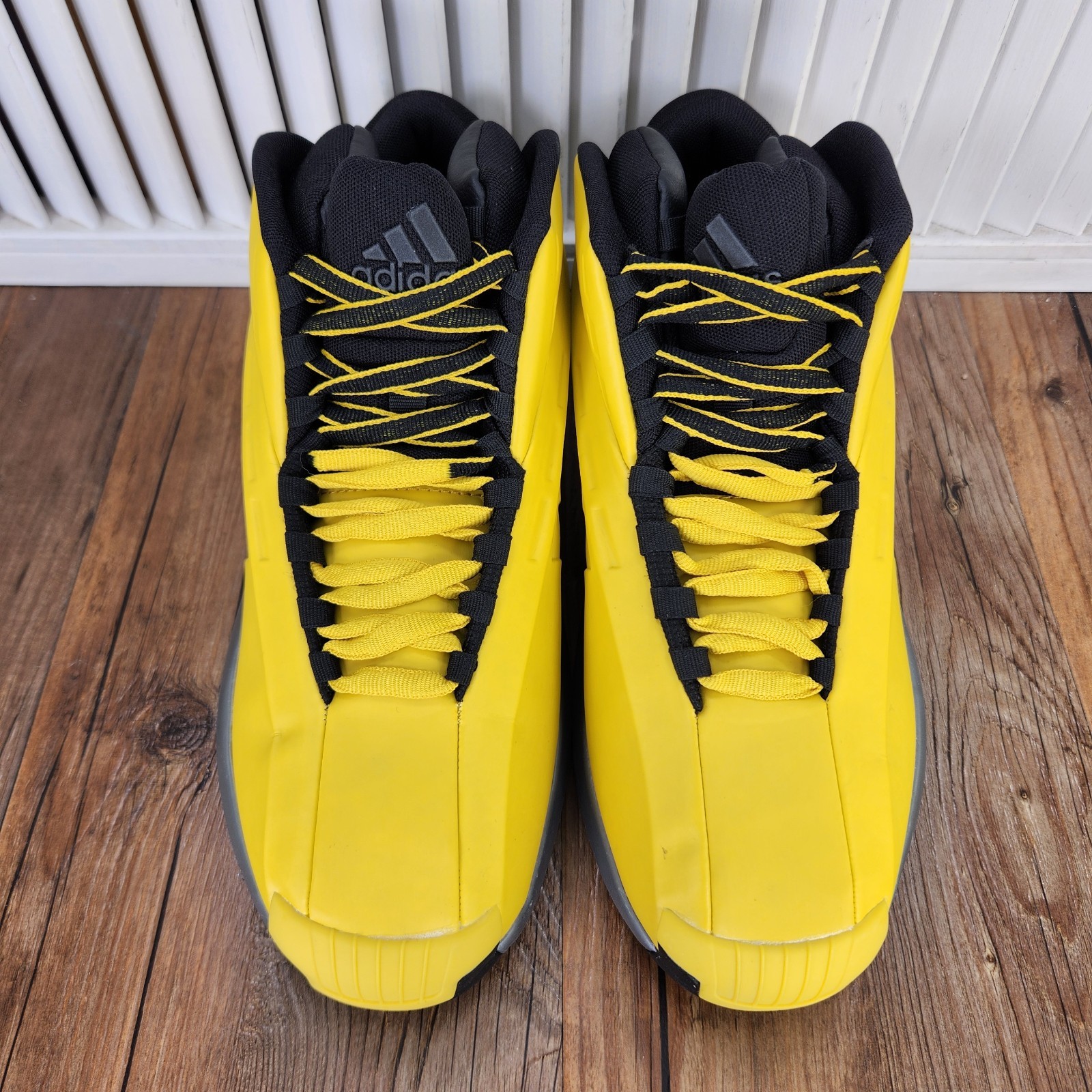 Adidas Crazy 1 Sunshine 2022 GY3808 Men’s 9 Yellow Kobe Bryant Basketball Shoes