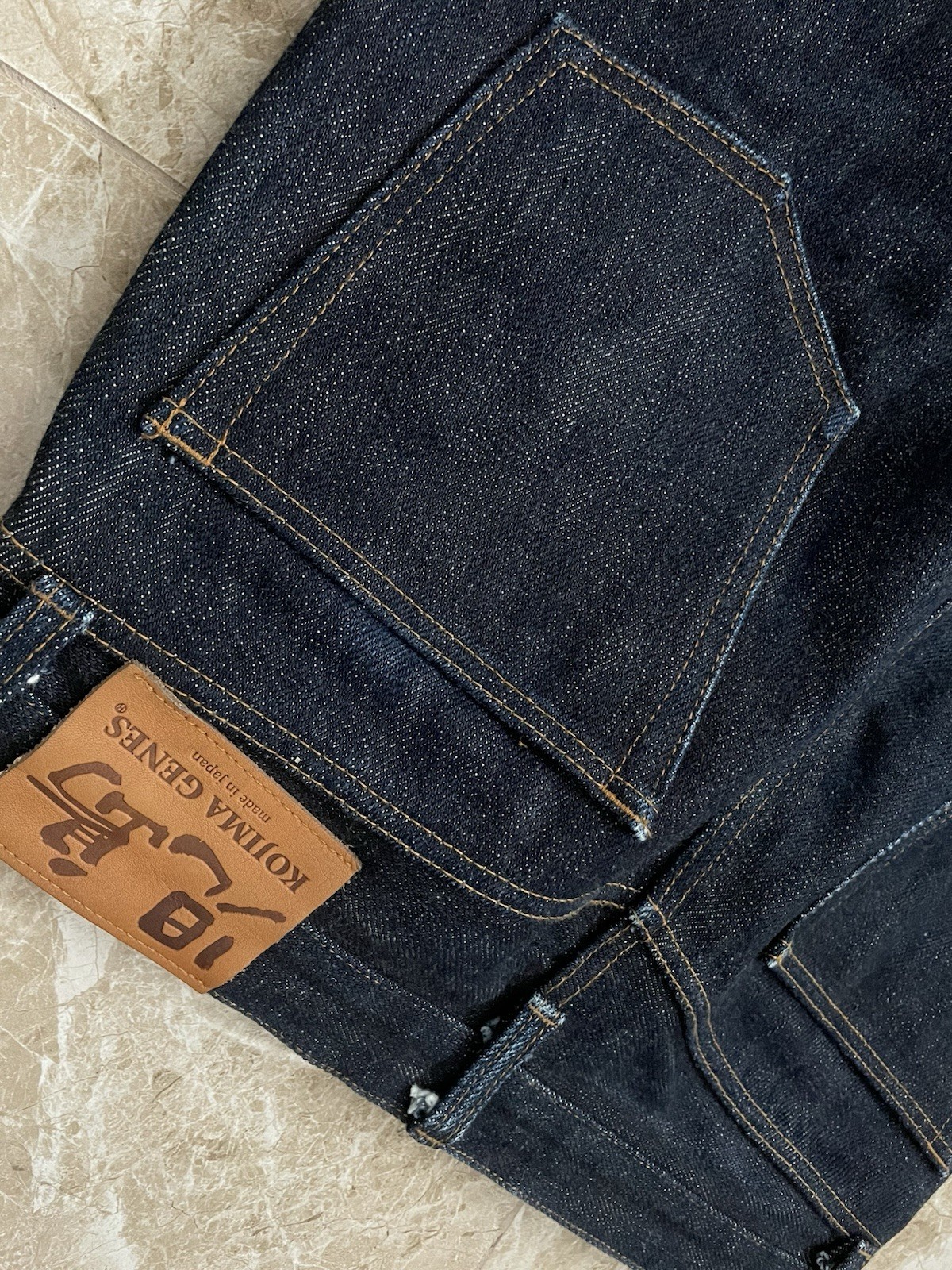 Kojima Genes 23 oz – Size 36 -Made In Japan Raw Selvedge Denim RNB-102RZ Jeans
