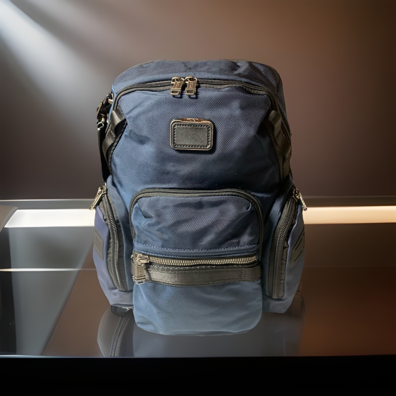 Tumi Alpha Bravo Navigation Backpack Navy $595