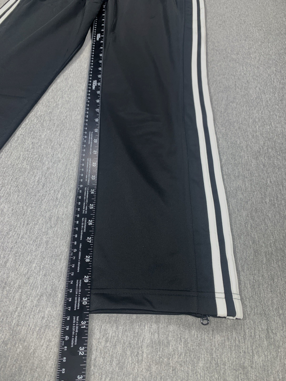 adidas Tricot Track Pants Black White Joggers Zipped Ankle CE9963 Men’s 3XL