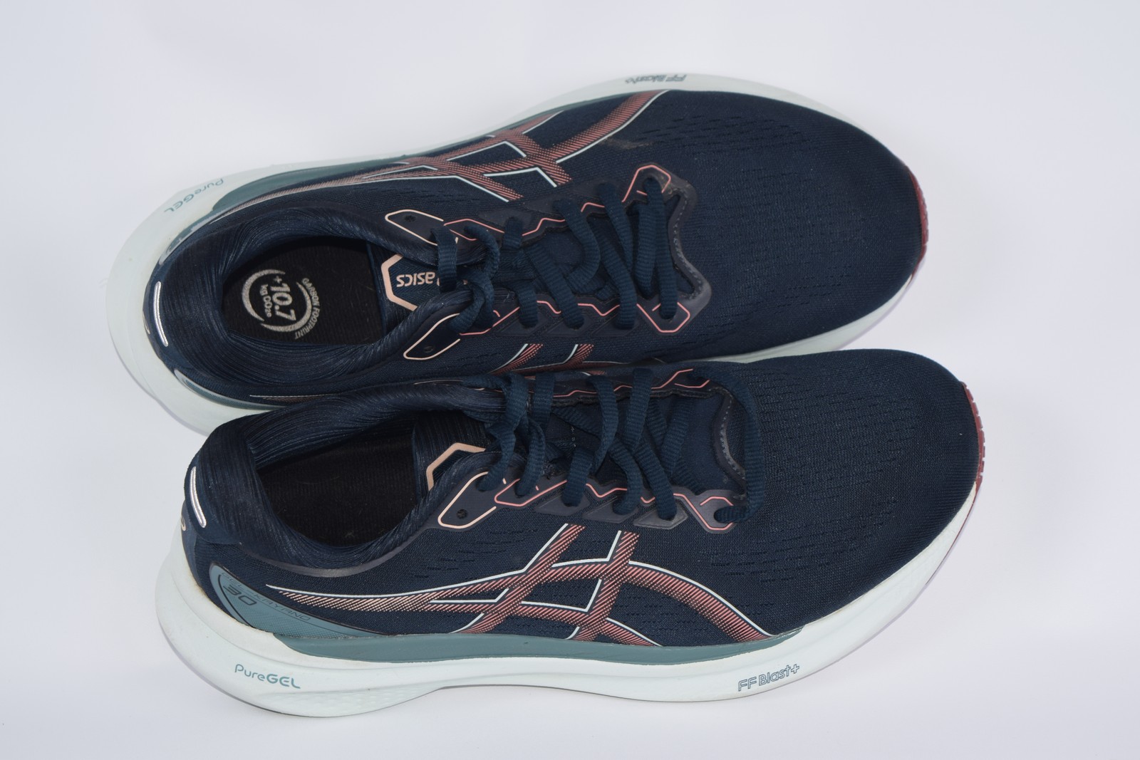 ASICS Women’s Gel-Kayano 30 1012B357 Blue Running Shoes Size 10 B Sneaker