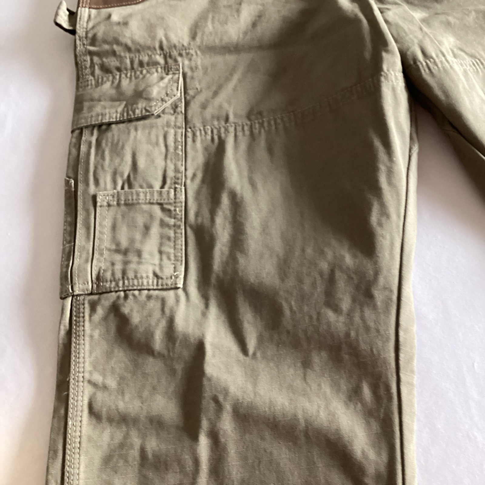 Wrangler Ranger Riggs Workwear Utility Pants Relaxed Fit Men’s 36X30 Brown NWT