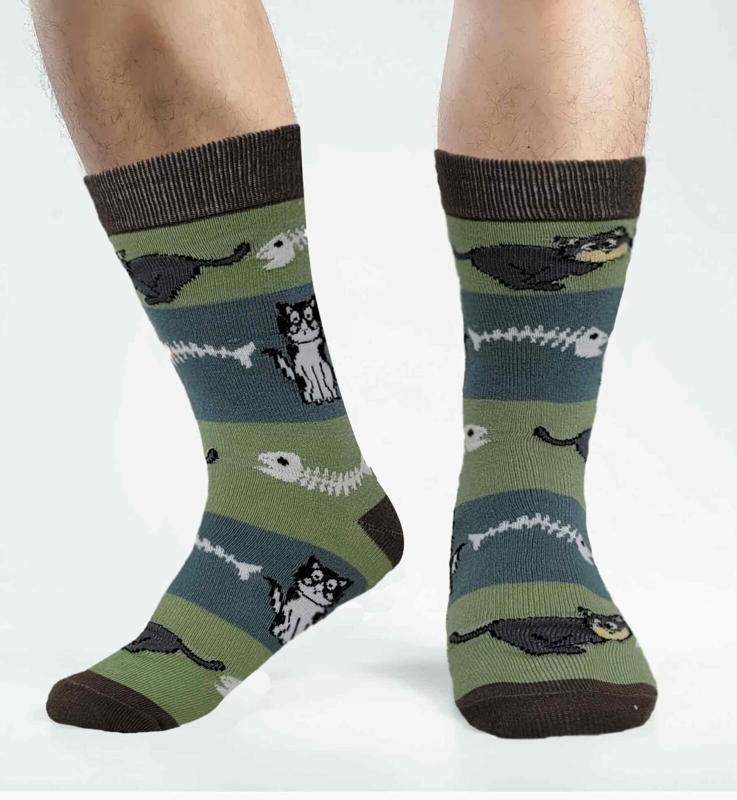 Different Touch 60 Pairs Wholesale Lot Men’s Assorted Designs Dress Crew Socks