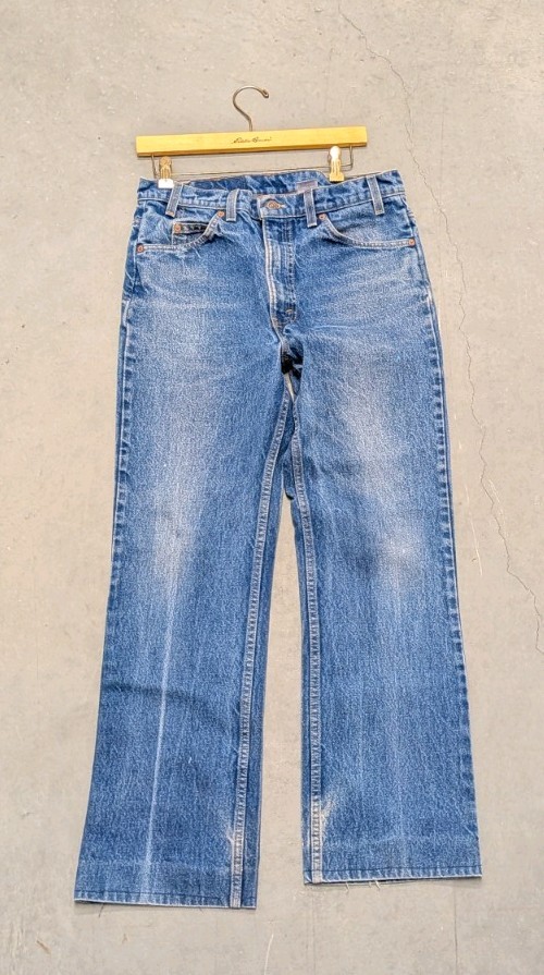 Levi’s 517 Men’s Orange Tab Jeans Bootcut 32×30 90s Vintage, USA, Cowboy Cut
