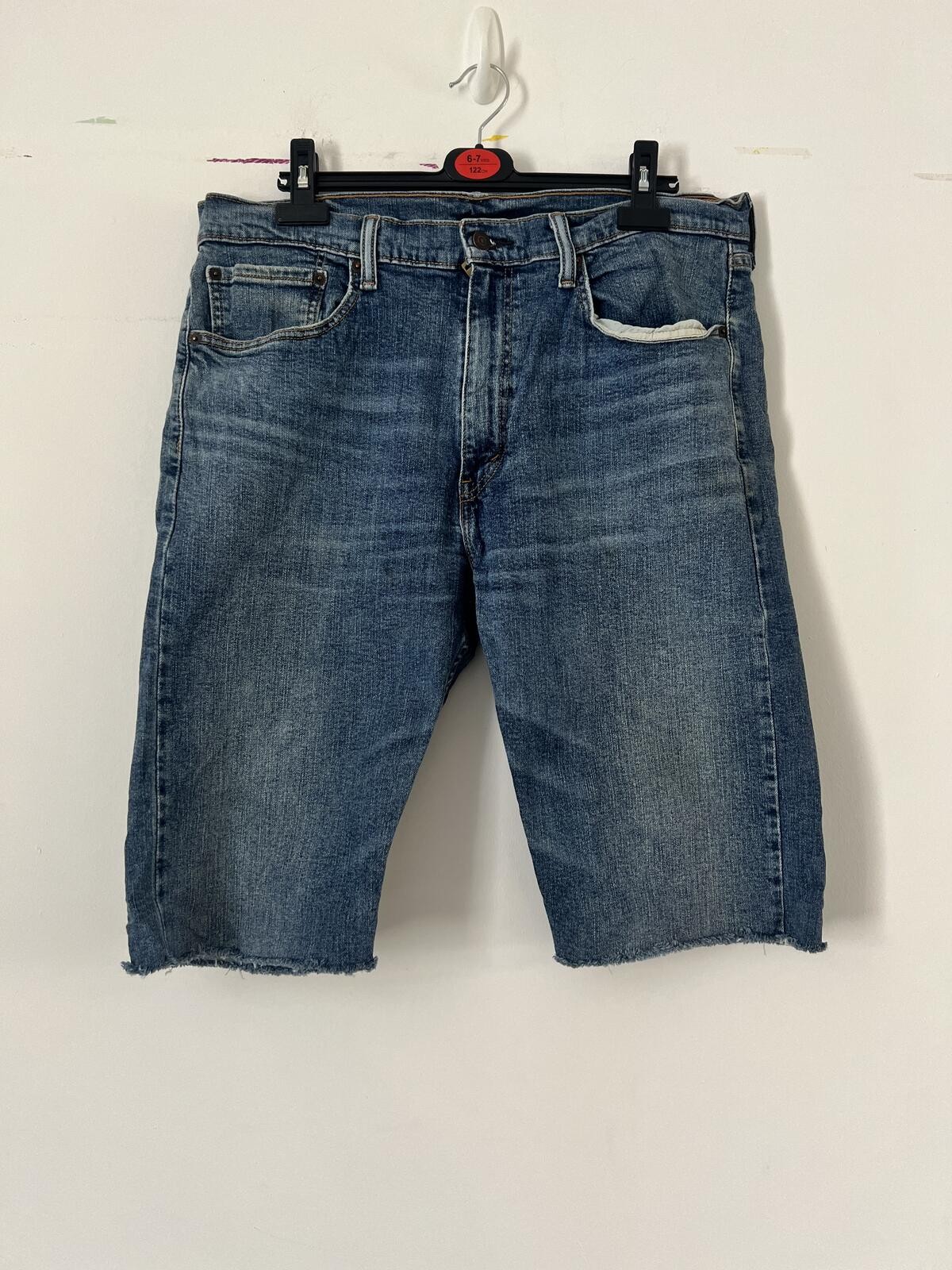 Levi’s 505 Short Blue Denim W36 Cut off Grade A #202
