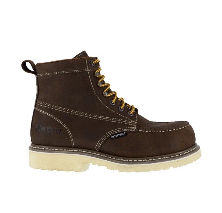 Iron Age Steel Toe Oil Resistant Work Boots Men Size 14