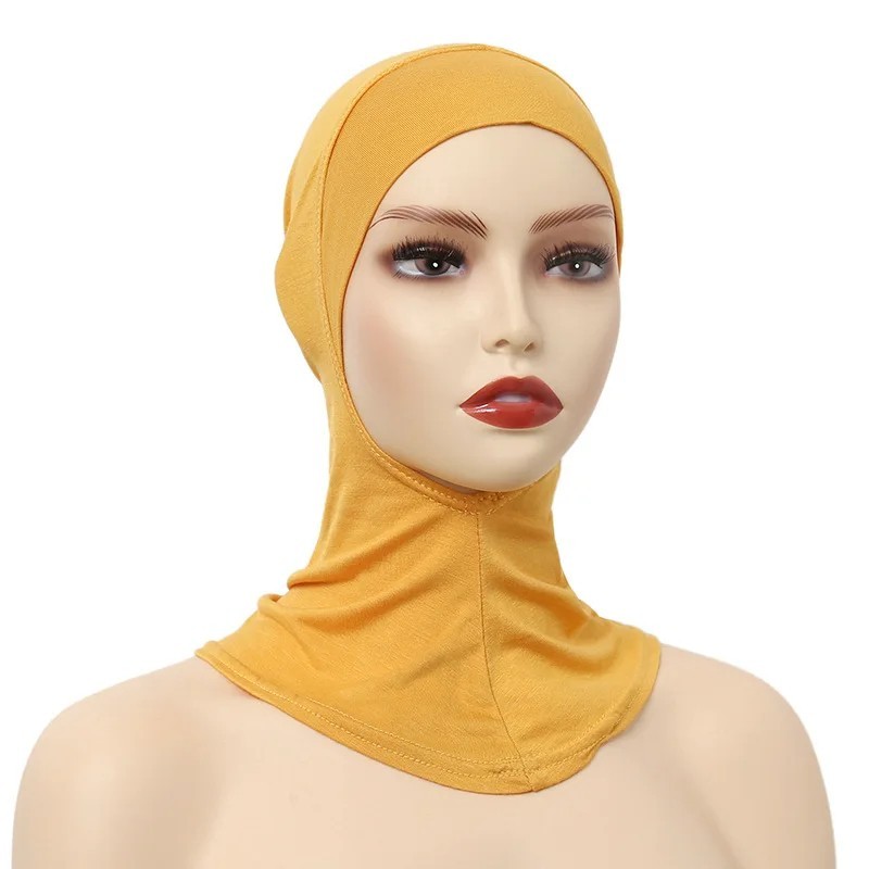 Muslim Neck Cover Head scarf Inner Hijab Caps Islamic Underscarf Ninja Scarf hat