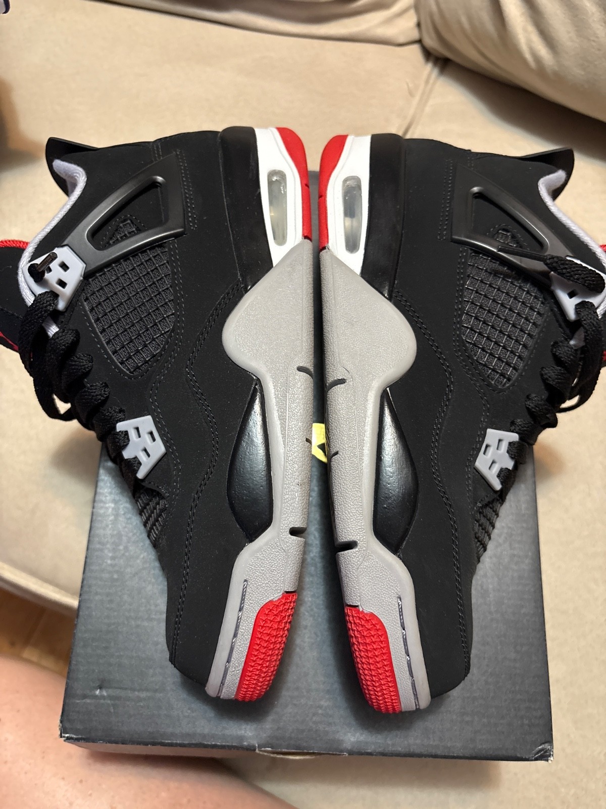 jordan 4 bred size 7y