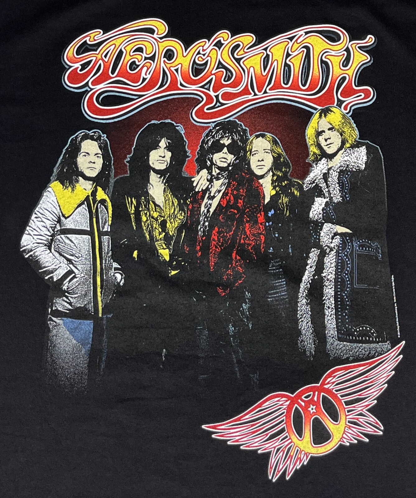 Aerosmith Interconnect Rocks 2015 T-Shirt Double-Sided Sz XL