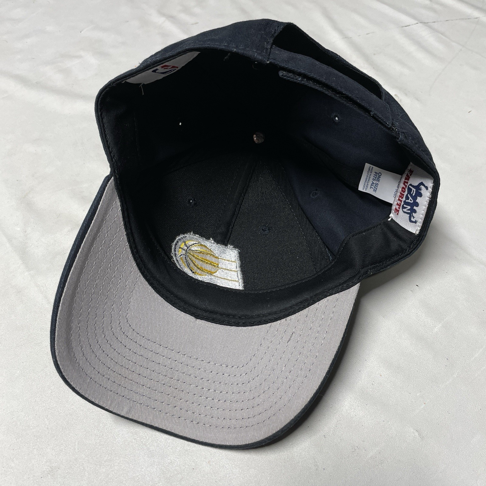 Vintage Indiana Pacers Hat Cap Strapback Blue NBA Basketball Team Logo Sports