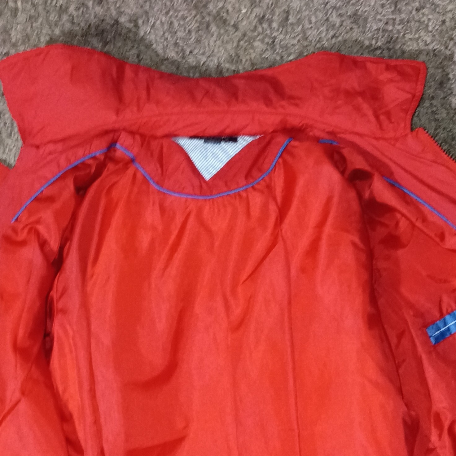 Tommy Hilfiger Coat Size Small Women Hooded Red Puffer Coat