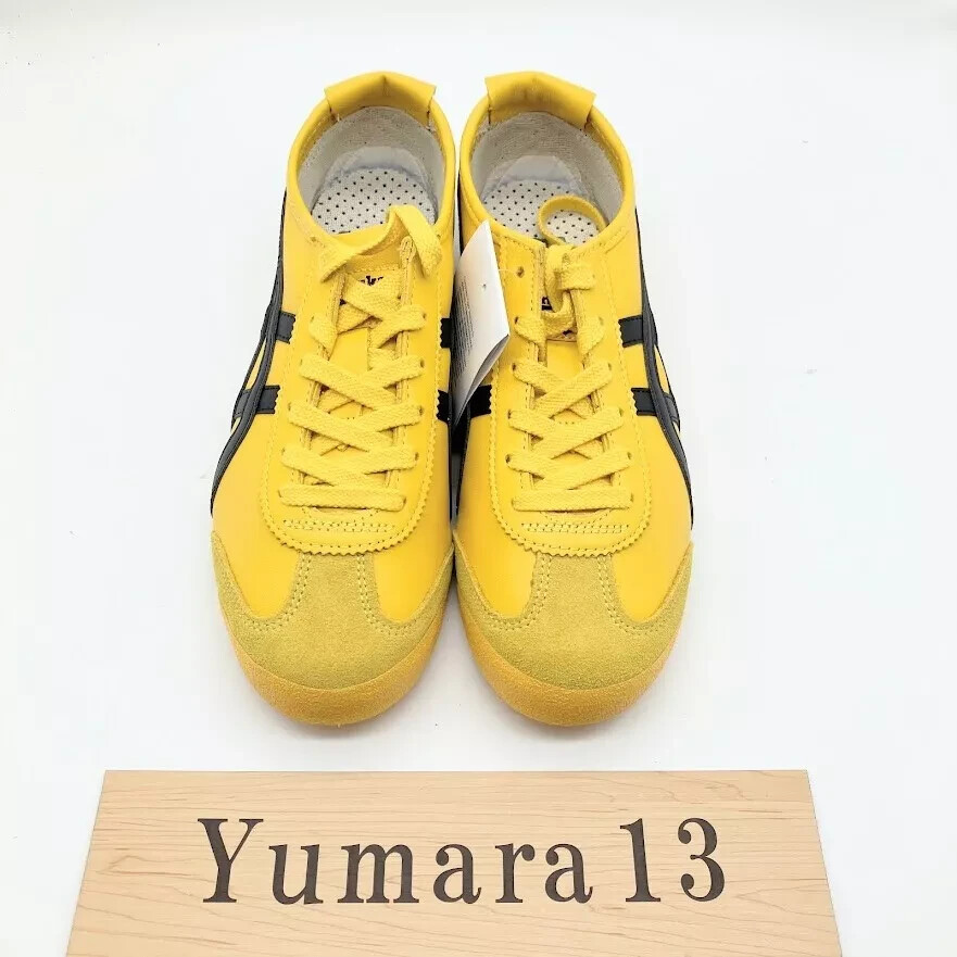 Onitsuka Tiger MEXICO 66 Yellow Black Unisex Size 1183c102-751