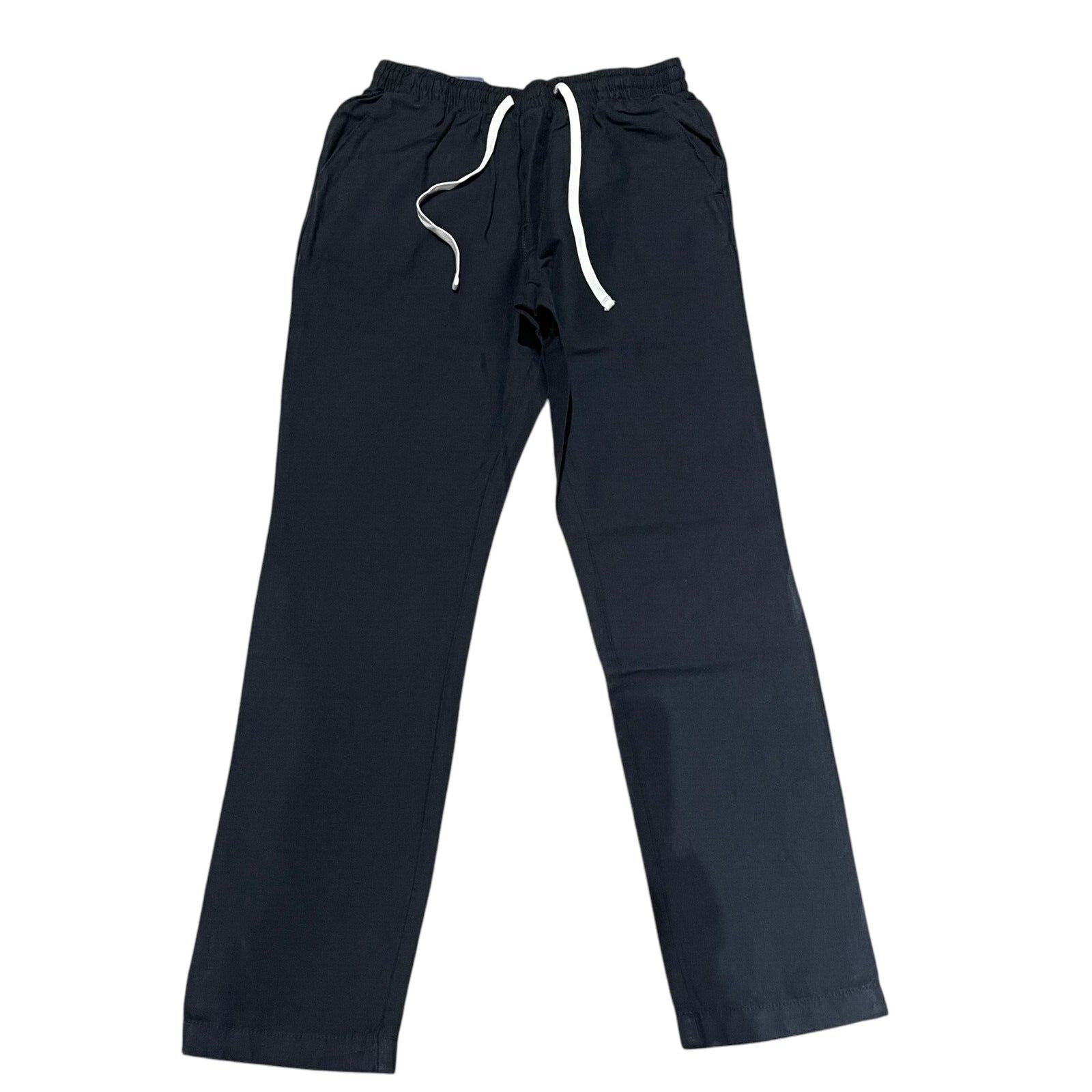 NWT Nautica Men’s Classic Fit Lightweight Linen Elastic Drawstring Waist Pants