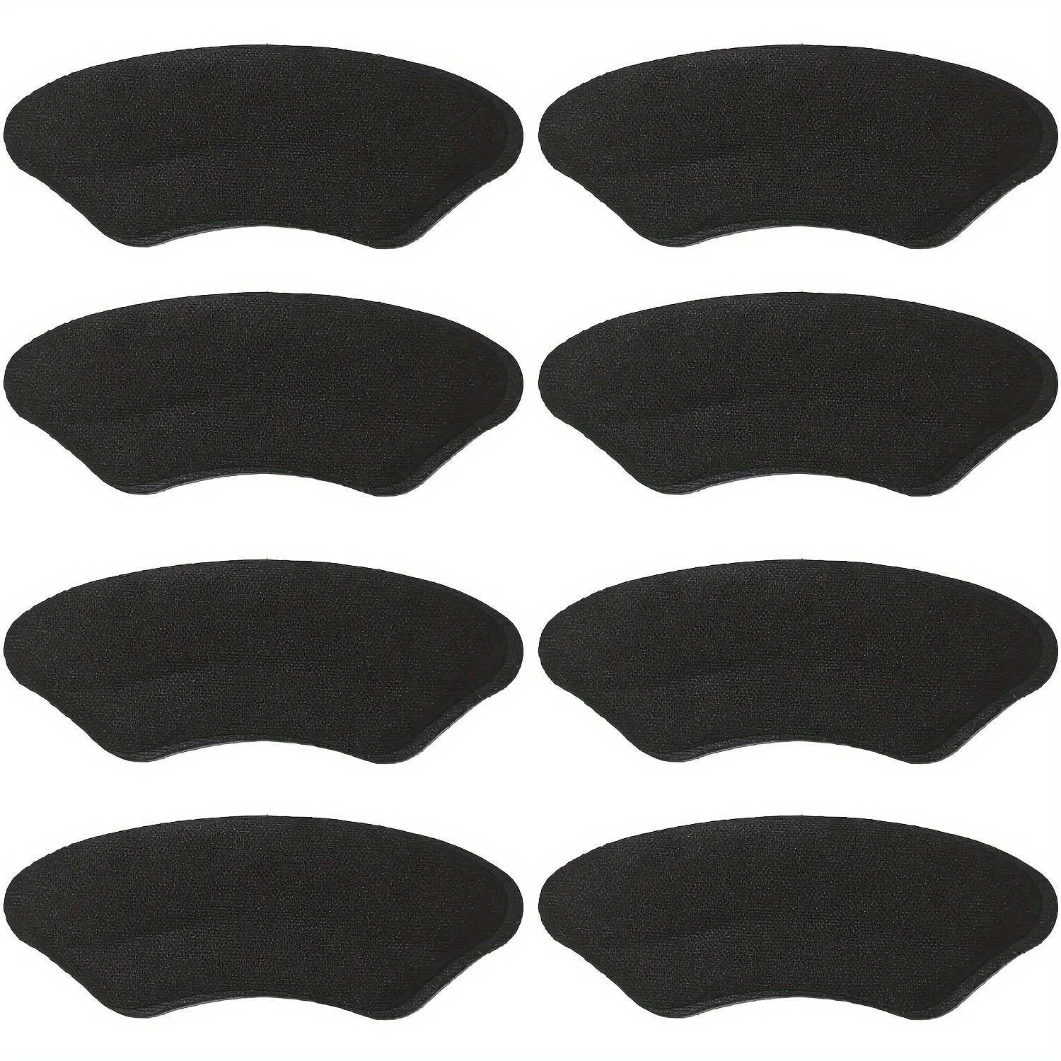 8-Pack Heel Pads for Too Big Shoes Self-Adhesive Heel Protectors Heel Inserts