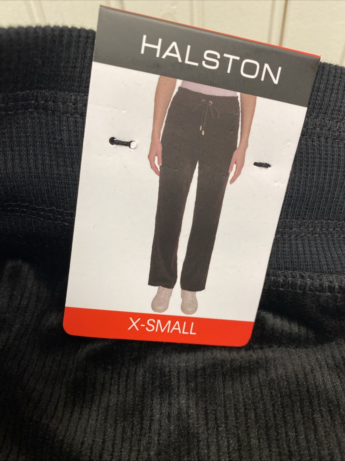 HALSTON Women’s Velour Ribbed Pant Assorted Colors & Sizes NWT