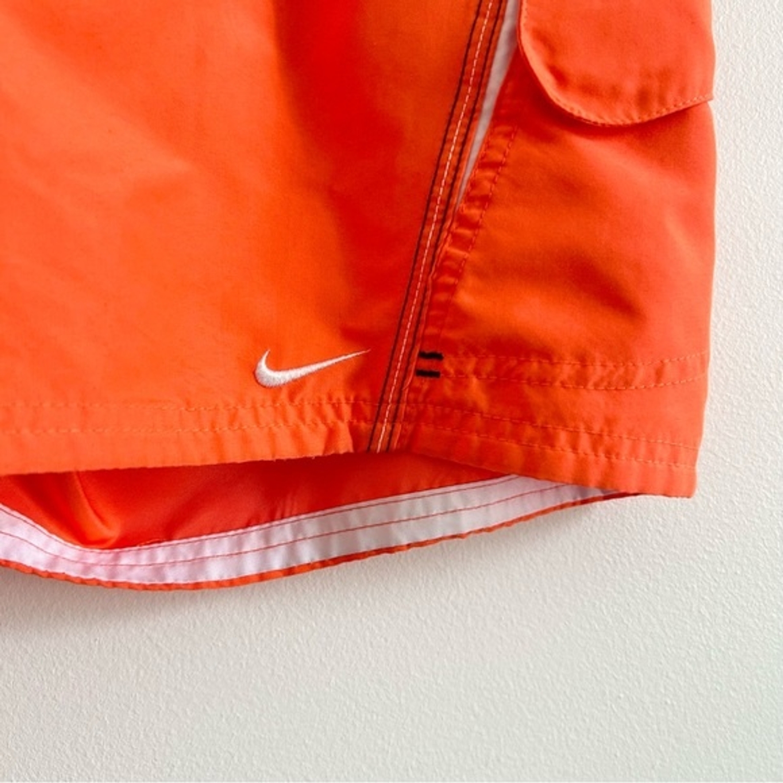 Nike Core Velocity Volley Shorts / Swim Trunks in Orange size Medium Cargo