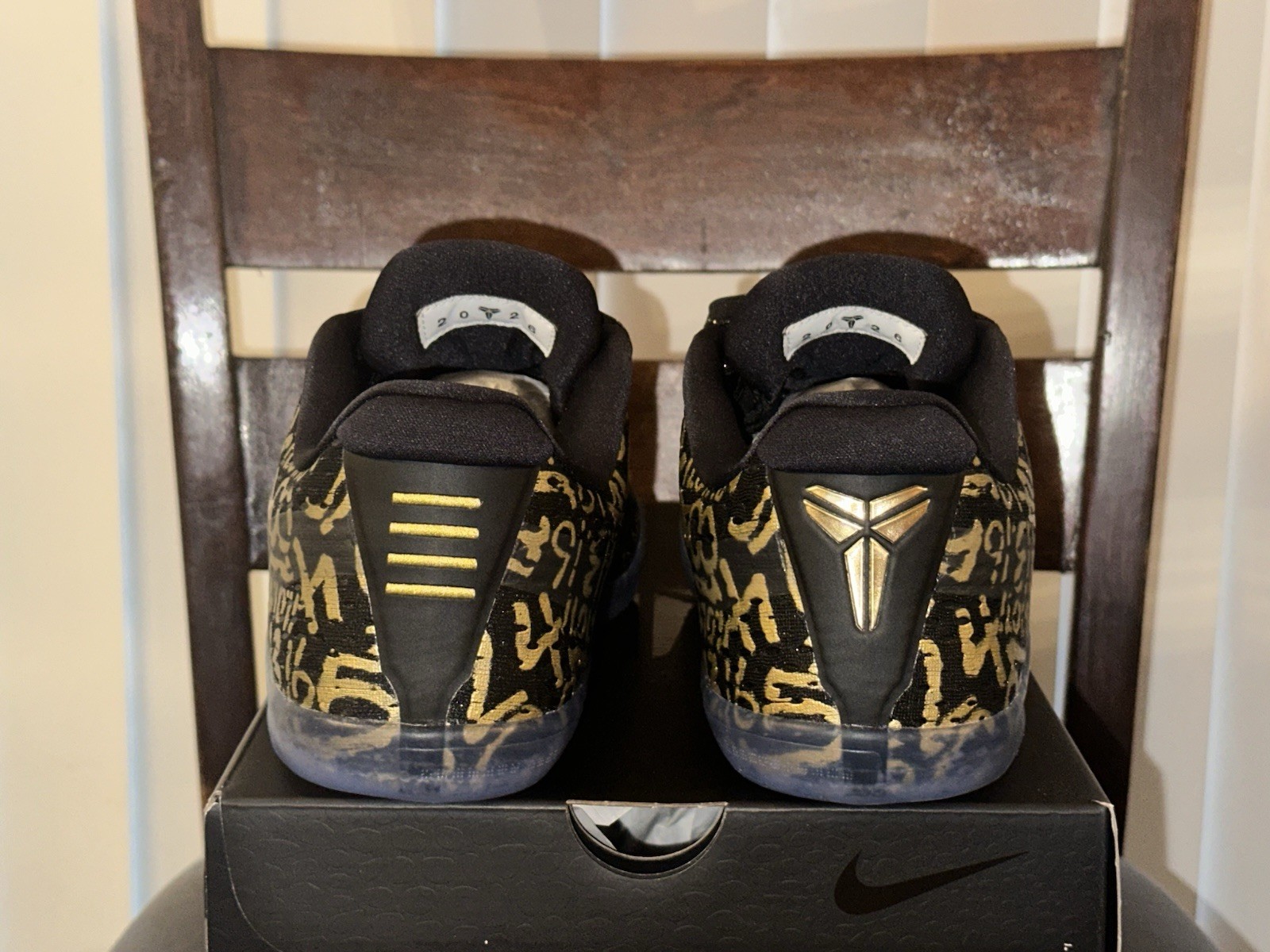 NEW NIKE KOBE 11 EM PROTRO Mamba Day Sz 10 IU4902 900 XI Black 4 5 6