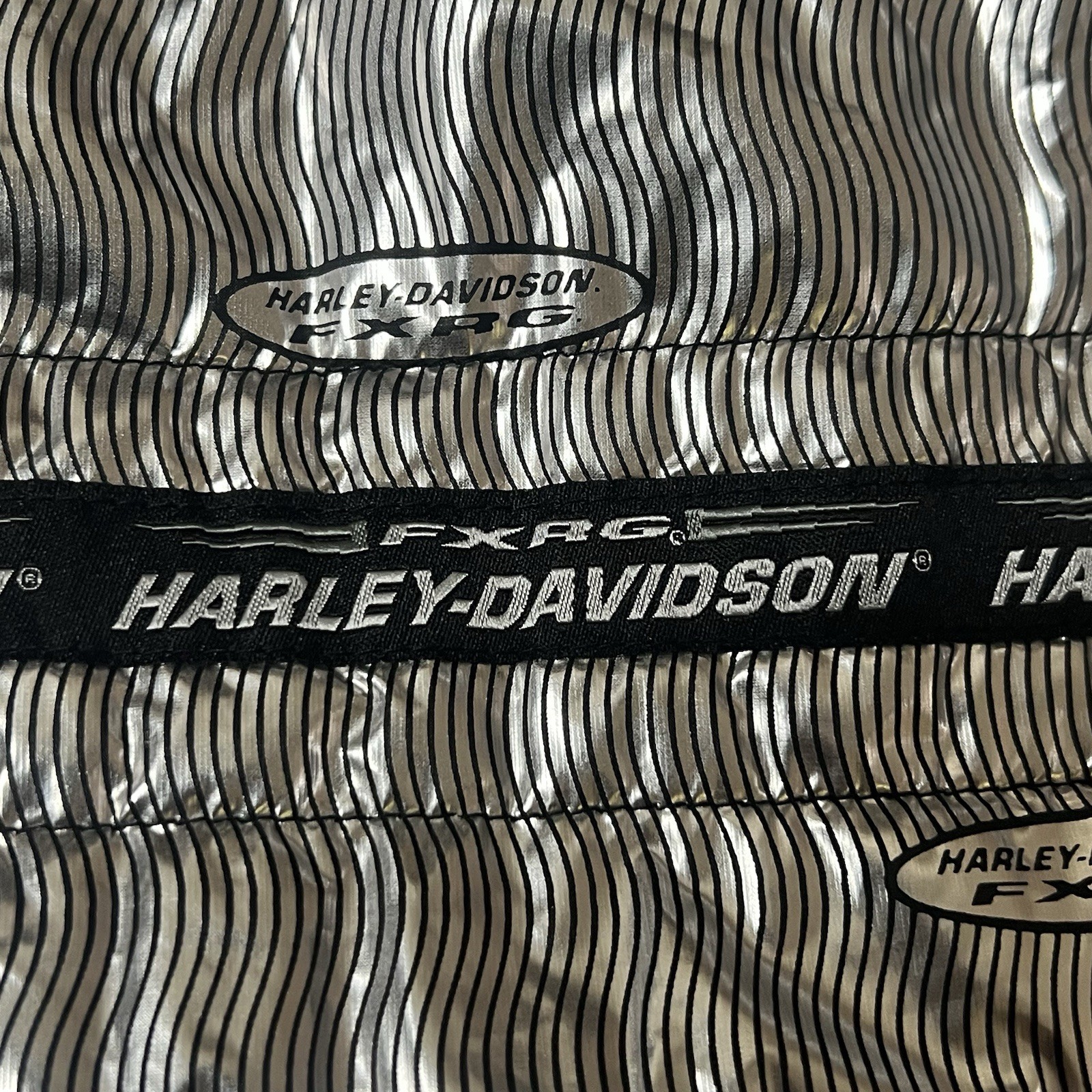 Harley Davidson jacket Med black leather FXRG waterproof switchback 98095-15VM