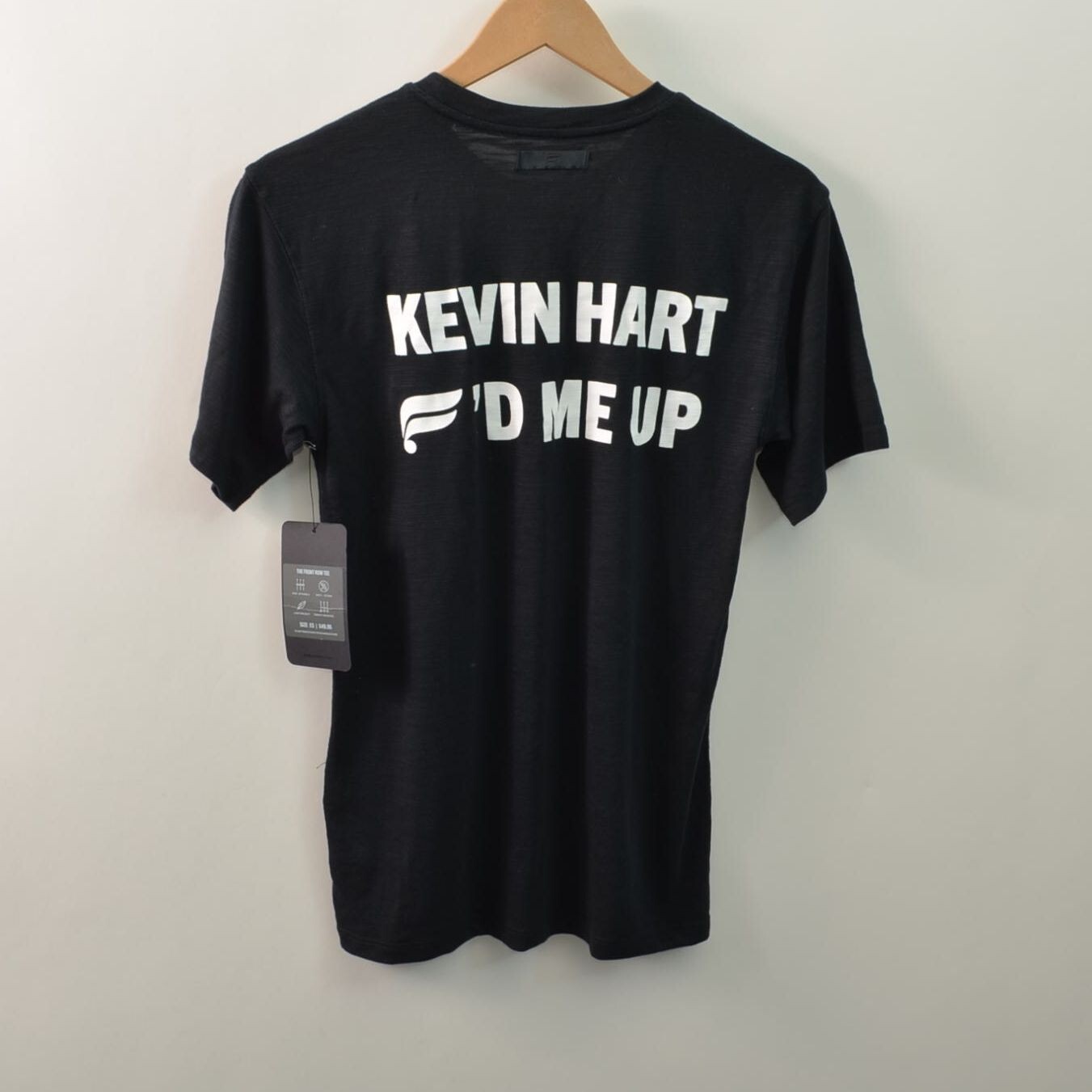 Fabletics NWT T-Shirt Mens XS The Front Row Tee Kevin Hart Short Sleeve