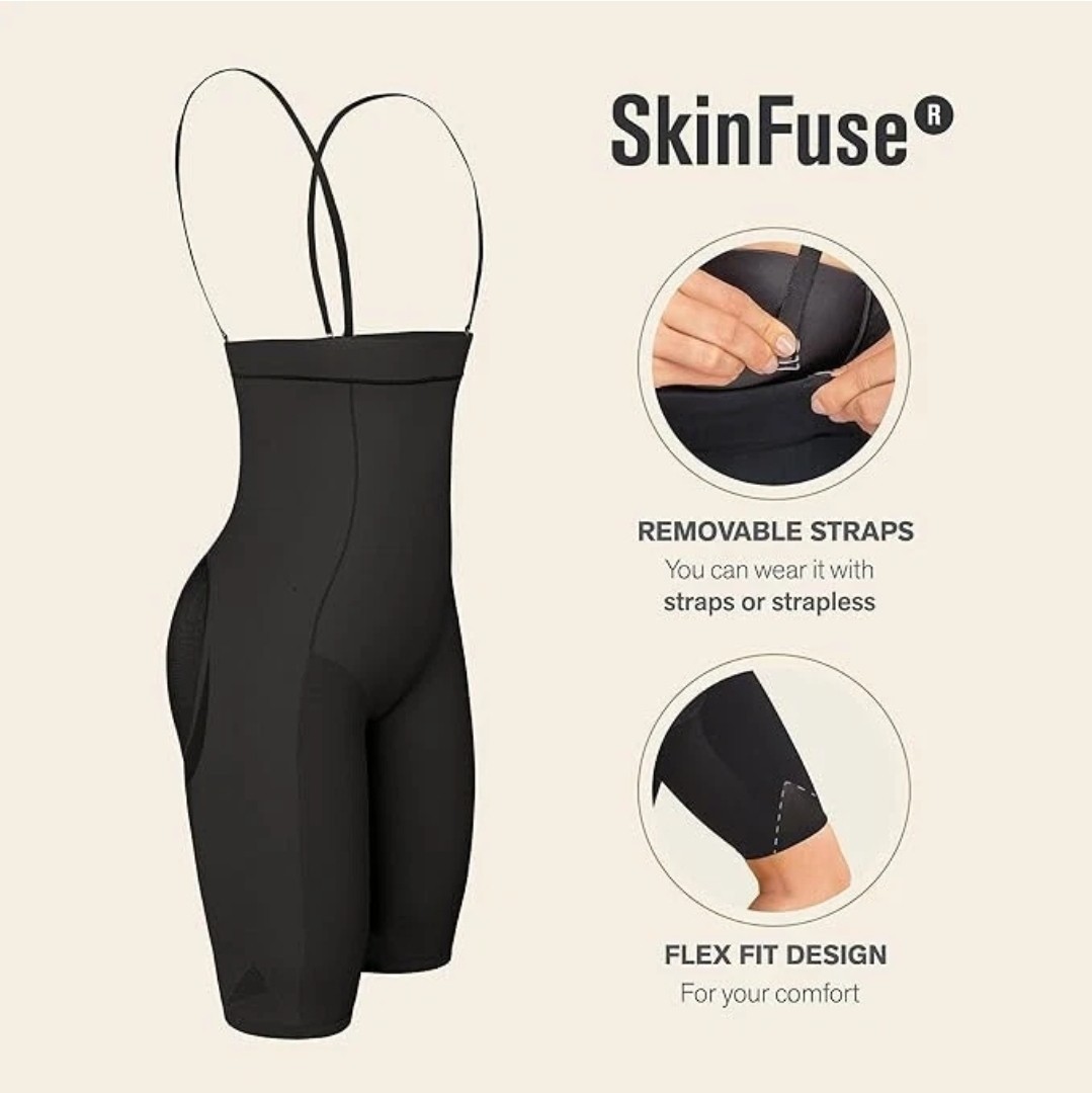 Leonisa Women’s High Waisted Shapewear Shorts-Tummy Control Shape-Size:XS-Black