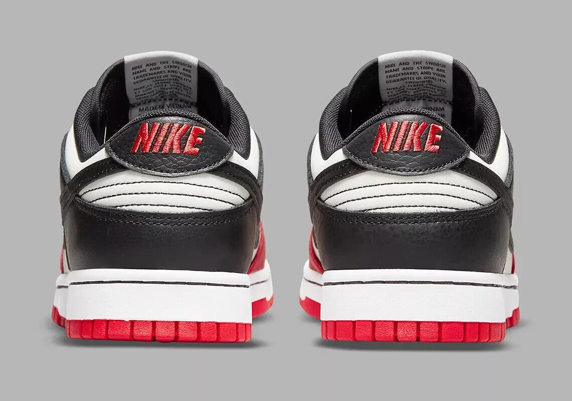 NBA × Nike Dunk Low EMB 75th Anniversary Chicago Bulls DD3363-100 Men’s US4-14