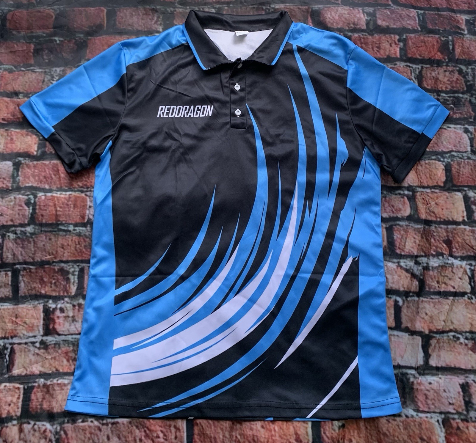 Gerwyn Price Men’s PDC Darts Polo Shirt New Size XL/Pit To Pit 23.5 Inches