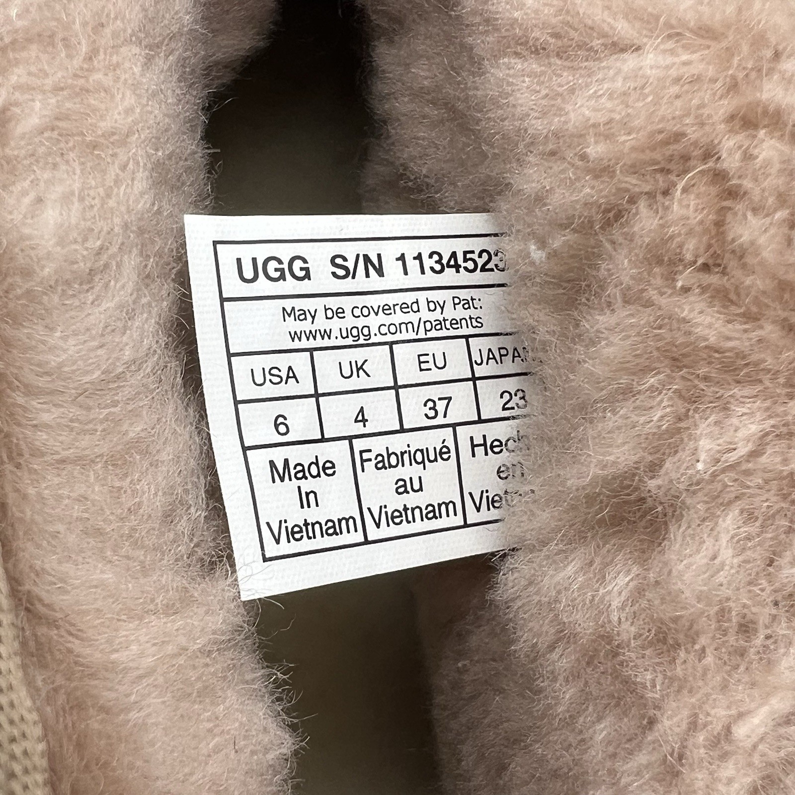 UGG Classic Ultra Mini Leopard Print Calf Hair Boots Women’s Size 6