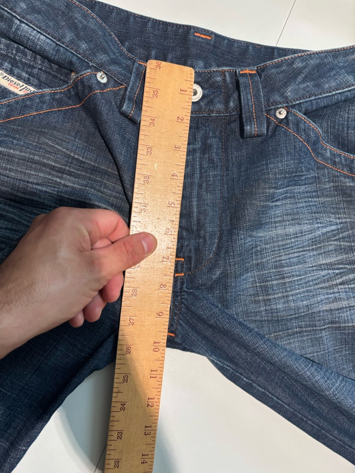 Vintage Diesel Men’s Bootcut Jeans 30×33.5 Made In Italy MM15