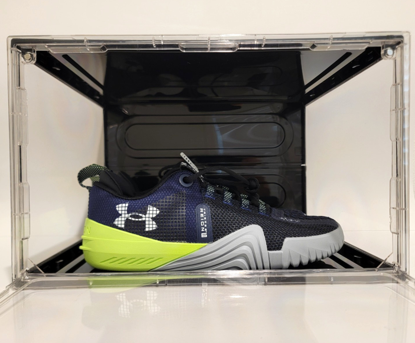 Under Armour TriBase Reign 6 ‘Midnight Navy Morph Green’ Men Cross Training Shoe