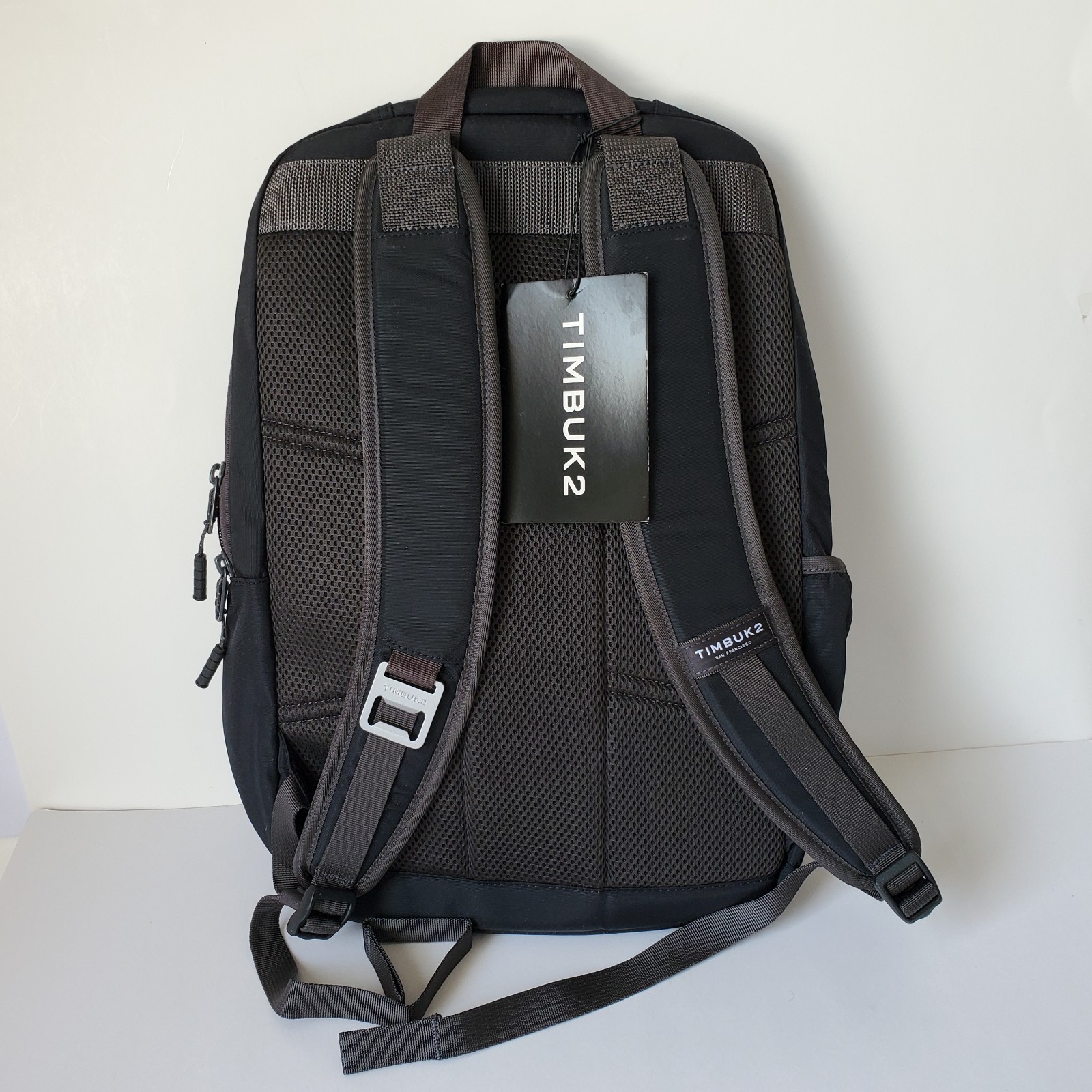 Timbuk2 Parkside Laptop Backpack Logo “Robert Half” Jet Black Travel Office Book